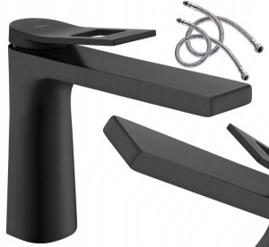 Bateria Umywalkowa Niska Czarna Black Soul Rea