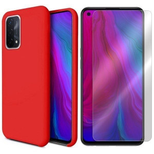 Etui Do Oppo A74 5g Pokrowiec Obudowa Style +szkło