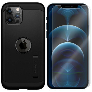 Etui Do Iphone 12 Pro Max Spigen Tough Armor Szkło