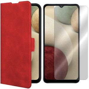 Etui Do Sam Galaxy A12 Sm-a125 Smart Puro + Szkło