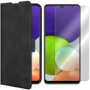 Etui Do Samsung Galaxy A22 4g Smart Puro + Szkło