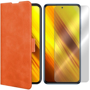Etui Do Xiaomi Poco X3 Nfc Smart Puro + Szkło 9h