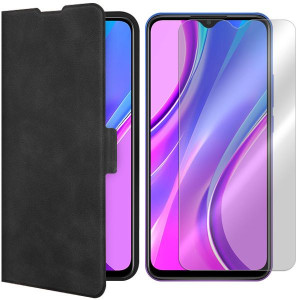 Etui Do Xiaomi Redmi 9 Case Smart Puro + Szkło 9h