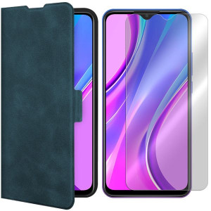 Etui Do Xiaomi Redmi 9 Case Smart Puro + Szkło 9h