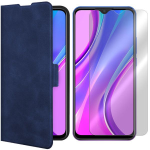 Etui Do Xiaomi Redmi 9 Case Smart Puro + Szkło 9h