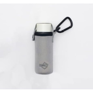 Opakowanie termiczne na kieszonkowy kubek Thermos POKETLE 120 ml - grey