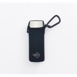 Opakowanie termiczne na kieszonkowy kubek Thermos POKETLE 120 ml - black