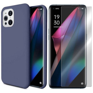 Etui Do Oppo Find X3 Pro Obudowa Style + Szkło 9h