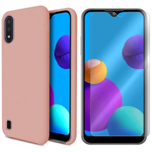 Etui Do Samsung Galaxy A02 Obudowa Style +szkło 9h
