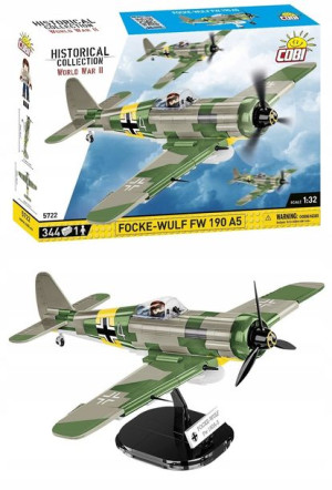 Klocki Cobi 5722 Samolot Focke-wulf Fw 190 A5
