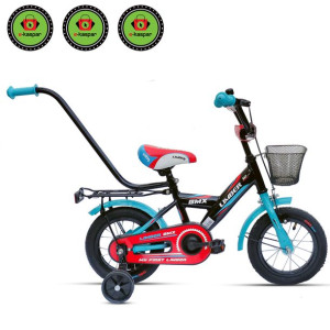 BMX Rower Dziecięcy Rowerek 12 cali + Prowadnik