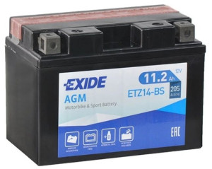 Akumulator Exide Etz14s-bs 11,2ah 205a