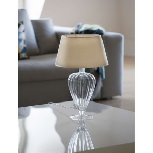 Stołowa LAMPA stojąca BRISTOL L046051222 4Concepts abażurowa LAMPKA nocna b