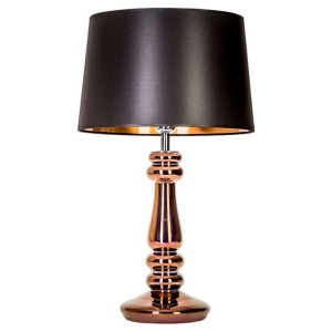 Klasyczna LAMPA stołowa PETIT TRIANON COPPER L051261260 4Concepts abażurowa