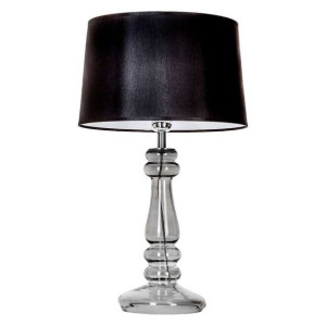 Stojąca LAMPKA nocna PETIT TRIANON TRANSPARENT BLACK L051361249 4Concepts s