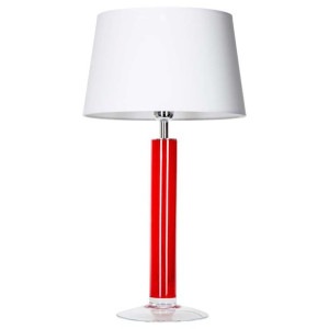 Klasyczna LAMPA nocna LITTLE FJORD RED L054365217 4Concepts abażurowa LAMPK