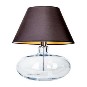 Abażurowa LAMPA stołowa STOCKHOLM L005031214 4Concepts nocna LAMPKA stojąca