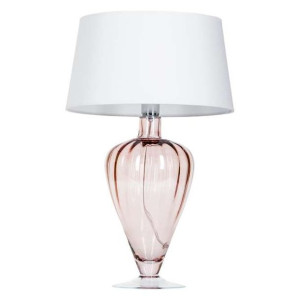 Nocna LAMPA stołowa BRISTOL TRANSPARENT COPPER L046411501 4Concepts abażuro