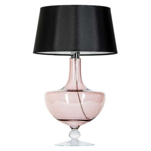 Nocna LAMPA stołowa OXFORD TRANSPARENT COPPER L048411502 4Concepts abażurow