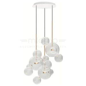 LAMPA wisząca CG/BUBBLE/KULE/XL COPEL szklana OPRAWA szklana LED 14W 3000K