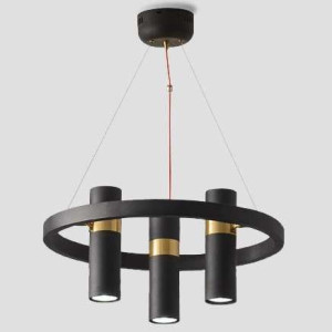 Wisząca LAMPA modernistyczna CGTORING3 COPEL metalowa OPRAWA okrągła ZWIS t