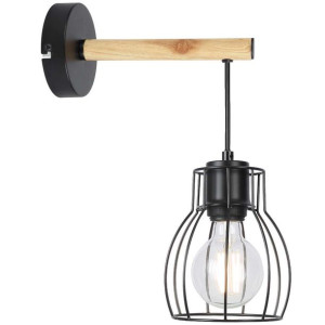 Druciana LAMPA ścienna BERNITA 21-77059 Candellux metalowa OPRAWA kinkiet c