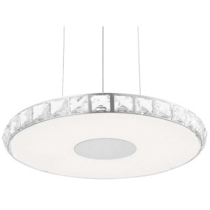 Kryształowa LAMPA wisząca PORTOFINO CRYSTAL 3561 Auhilon metalowa OPRAWA zw