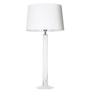Stojąca LAMPKA stołowa FJORD L207061228 4Concepts abażurowa LAMPA szklana b