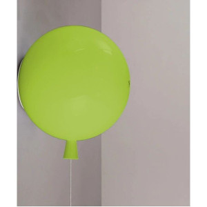 Dekoracyjna lampa ścienna CGBALW25G Copel balon zielony