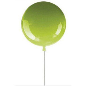 Sufitowa lampa balon CGBALC25G Copel do pokoju dziecka zielony