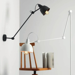 Regulowana lampa sufitowa 814PL/G19 Aldex industrialna do salonu grafitowa