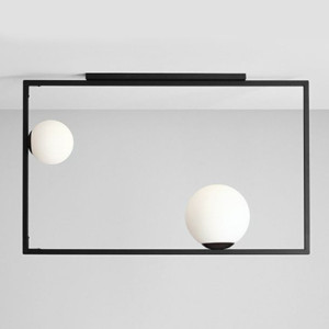 Sufitowa ramka FRAME 1041PL_H1 Aldex szklane kule frame czarna
