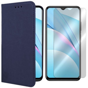 Etui Do Xiaomi Redmi 9 Power Futerał Skóra + Szkło