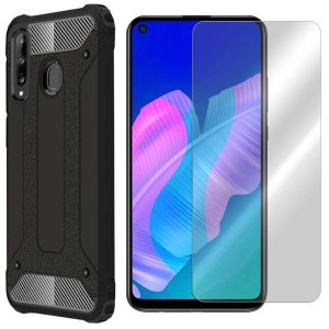 Etui Do Huawei P40 Lite E Pokrowiec Shield + Szkło