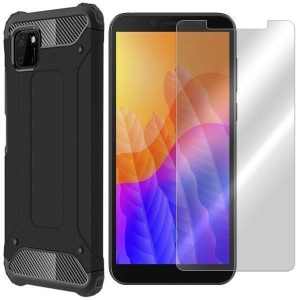 Etui Do Huawei Y5p Pokrowiec Case Shield + Szkło