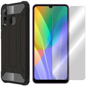 Etui Do Huawei Y6p Pokrowiec Case Shield + Szkło