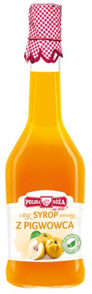 Syrop z pigwowca naturalny NFC - Pigwa 500 ml - Polska Róża