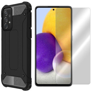 Etui Do Samsung Galaxy A72 Obudowa Shield + Szkło