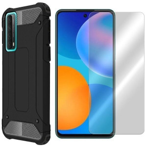 Etui Do Huawei P Smart 2021 Obudowa Shield + Szkło