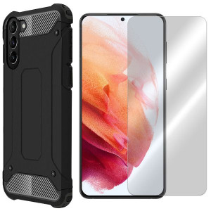 Etui Do Samsung Galaxy S21 Plus Shield + Szkło 9h