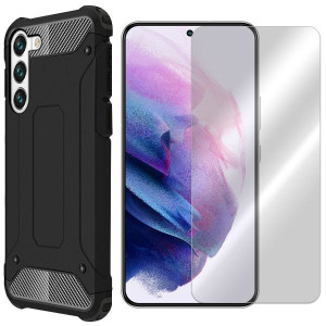 Etui Do Samsung Galaxy S22 Case Shield + Szkło 9h