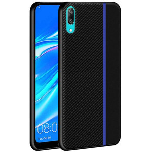 Etui Do Huawei Y7 2019 / Y7 Pro 2019 Carbon Moto