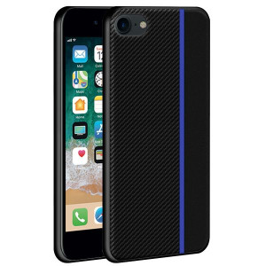 Etui Do Iphone 8 Pokrowiec Obudowa Moto Carbon