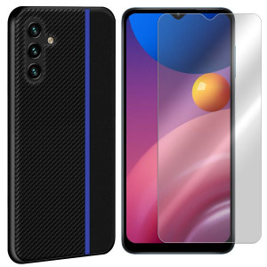Etui Do Samsung Galaxy A13 5g Moto Carbon+szkło 9h