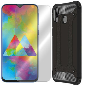 Etui Do Samsung Galaxy M20 Sm-m205 Shield + Szkło