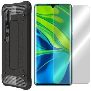 Etui Do Xiaomi Mi Note 10 Pokrowiec Shield + Szkło