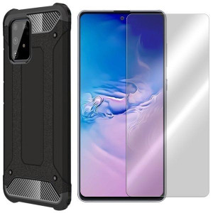 Etui Do Samsung Galaxy A91 Sm-a915 Shield + Szkło