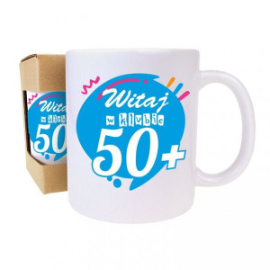 Kubek Urodzinowy 50+