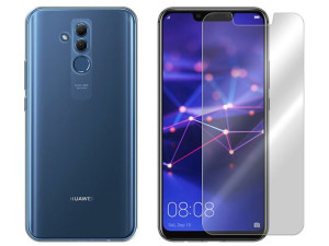 Etui Do Huawei Mate 20 Lite Pokrowiec Case + Szkło