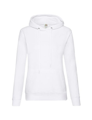 Bluza damska Classic kangurka hooded sweat lady-fit XS biały (30)